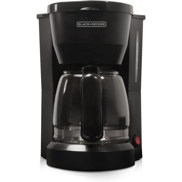 BLACK & DECKER 5-Cup Coffeemaker, Black, DCM600B - Picture 1 of 3
